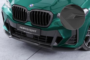 CSR Frontspoiler | Cup-Spoilerlippe mit ABE für BMW X3 G01 / X4 G02 M-Paket CSL722-L Lackierung erforderlich (unlackiert roh)