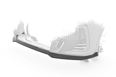 CSR Frontspoiler | Cup-Spoilerlippe mit ABE für BMW X3 G01 / X4 G02 M-Paket CSL722-G Glossy schwarz Hochglanz (keine Lackierung erforderlich)