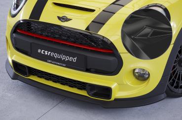 CSR Frontspoiler | Cup-Spoilerlippe mit ABE für Mini F55/F56/F57 Cooper S CSL724-G Glossy schwarz Hochglanz (keine Lackierung erforderlich)
