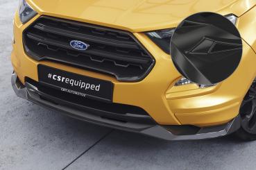 CSR Frontspoiler | Cup-Spoilerlippe mit ABE für Ford EcoSport MK2 CSL731-G Glossy schwarz Hochglanz (keine Lackierung erforderlich)