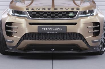 CSR Frontspoiler | Cup-Spoilerlippe mit ABE für Land Rover Range Rover Evoque (L551) CSL732-S strukturiert schwarz matt (keine Lackierung erforderlich)