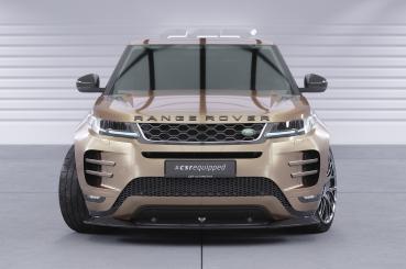 CSR Frontspoiler | Cup-Spoilerlippe mit ABE für Land Rover Range Rover Evoque (L551) CSL732-S strukturiert schwarz matt (keine Lackierung erforderlich)
