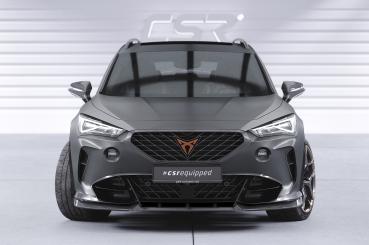 CSR Frontspoiler | Cup-Spoilerlippe mit ABE für Cupra Formentor VZ5 CSL738-G Glossy schwarz Hochglanz (keine Lackierung erforderlich)
