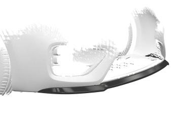 CSR Frontspoiler | Cup-Spoilerlippe mit ABE für Kia Ceed (JD) GT/ Pro Ceed (JD) GT CSL743-C Carbon Look Hochglanz (keine Lackierung erforderlich)