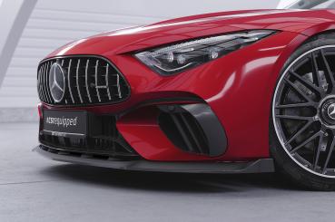 CSR Frontspoiler | Cup-Spoilerlippe mit ABE für Mercedes-Benz SL (R232) AMG CSL745-G Glossy schwarz Hochglanz (keine Lackierung erforderlich)