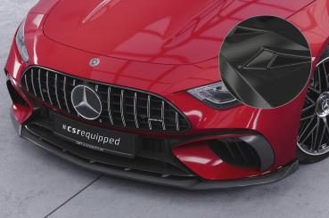 CSR Frontspoiler | Cup-Spoilerlippe mit ABE für Mercedes-Benz SL (R232) AMG CSL745-G Glossy schwarz Hochglanz (keine Lackierung erforderlich)