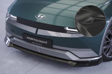 CSR Frontspoiler | Cup-Spoilerlippe mit ABE für Hyundai Ioniq 5 CSL750-C Carbon Look Hochglanz (keine Lackierung erforderlich)