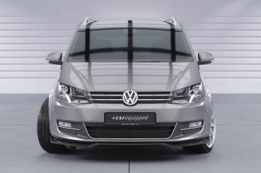 CSR Frontspoiler | Cup-Spoilerlippe mit ABE für VW Sharan 2 (7N) CSL757-L Lackierung erforderlich (unlackiert roh)