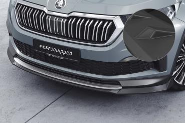 CSR Frontspoiler | Cup-Spoilerlippe mit ABE für Skoda Kodiaq CSL759-L Lackierung erforderlich (unlackiert roh)