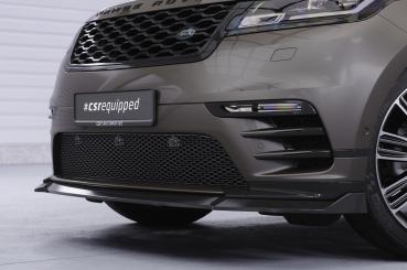 CSR Frontspoiler | Cup-Spoilerlippe mit ABE für Land Rover Range Rover Velar (L560) CSL760-S strukturiert schwarz matt (keine Lackierung erforderlich)