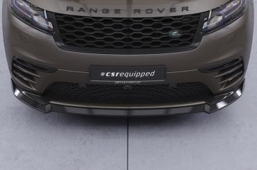 CSR Frontspoiler | Cup-Spoilerlippe mit ABE für Land Rover Range Rover Velar (L560) CSL760-S strukturiert schwarz matt (keine Lackierung erforderlich)