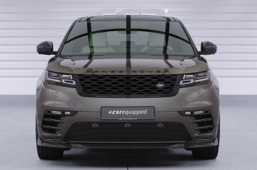 CSR Frontspoiler | Cup-Spoilerlippe mit ABE für Land Rover Range Rover Velar (L560) CSL760-S strukturiert schwarz matt (keine Lackierung erforderlich)
