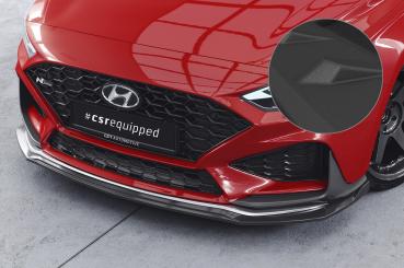 CSR Frontspoiler | Cup-Spoilerlippe mit ABE für Hyundai I30 (PD) N / N-Line CSL763-S strukturiert schwarz matt (keine Lackierung erforderlich)
