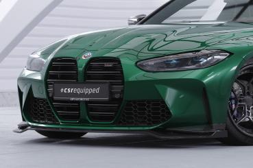 CSR Frontspoiler | Cup-Spoilerlippe mit ABE für BMW M3 (G80/G81) / M4 (G82/G83) CSL769-S strukturiert schwarz matt (keine Lackierung erforderlich)