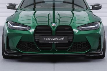 CSR Frontspoiler | Cup-Spoilerlippe mit ABE für BMW M3 (G80/G81) / M4 (G82/G83) CSL769-S strukturiert schwarz matt (keine Lackierung erforderlich)