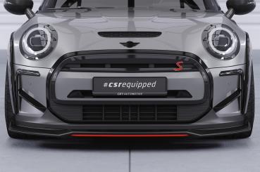 CSR Frontspoiler | Cup-Spoilerlippe mit ABE für Mini F56 Cooper SE CSL775-C Carbon Look Hochglanz (keine Lackierung erforderlich)