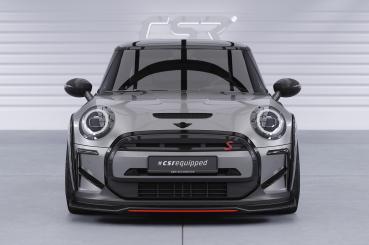 CSR Frontspoiler | Cup-Spoilerlippe mit ABE für Mini F56 Cooper SE CSL775-C Carbon Look Hochglanz (keine Lackierung erforderlich)