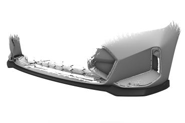 CSR Frontspoiler | Cup-Spoilerlippe mit ABE für BMW 3er G20 / G21 CSL778-G Glossy schwarz Hochglanz (keine Lackierung erforderlich)