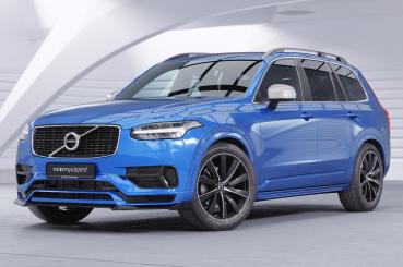 CSR Frontspoiler | Cup-Spoilerlippe mit ABE für Volvo XC90 (2.Gen) R-Design CSL780-S strukturiert schwarz matt (keine Lackierung erforderlich)