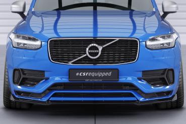 CSR Frontspoiler | Cup-Spoilerlippe mit ABE für Volvo XC90 (2.Gen) R-Design CSL780-S strukturiert schwarz matt (keine Lackierung erforderlich)