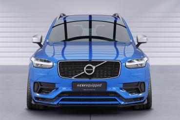 CSR Frontspoiler | Cup-Spoilerlippe mit ABE für Volvo XC90 (2.Gen) R-Design CSL780-S strukturiert schwarz matt (keine Lackierung erforderlich)