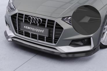 CSR Frontspoiler | Cup-Spoilerlippe mit ABE für Audi A4 B9 (Typ 8W) Allroad CSL783-S strukturiert schwarz matt (keine Lackierung erforderlich)