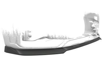 CSR Frontspoiler | Cup-Spoilerlippe mit ABE für Audi A4 B9 (Typ 8W) Allroad CSL783-C Carbon Look Hochglanz (keine Lackierung erforderlich)