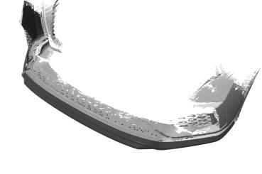 CSR Frontspoiler | Cup-Spoilerlippe mit ABE für Skoda Octavia 4 RS CSL784-G Glossy schwarz Hochglanz (keine Lackierung erforderlich)