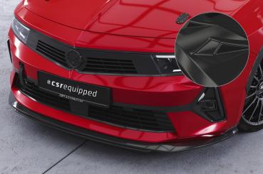 CSR Frontspoiler | Cup-Spoilerlippe mit ABE für Opel Astra L CSL785-G Glossy schwarz Hochglanz (keine Lackierung erforderlich)