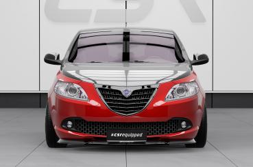 CSR Frontspoiler | Cup-Spoilerlippe mit ABE für Lancia Ypsilon (846) CSL792-G Glossy schwarz Hochglanz (keine Lackierung erforderlich)
