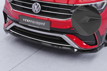 CSR Frontspoiler | Cup-Spoilerlippe mit ABE für VW Tiguan 2 (Typ AD) Allspace CSL793-L Lackierung erforderlich (unlackiert roh)