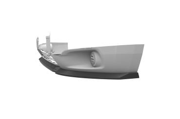 CSR Frontspoiler | Cup-Spoilerlippe mit ABE für Peugeot Boxer 2 (Typ 250) CSL799-G Glossy schwarz Hochglanz (keine Lackierung erforderlich)