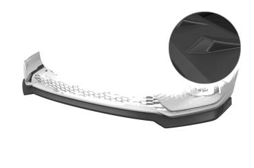 CSR Frontspoiler | Cup-Spoilerlippe mit ABE für MG ZS CSL801-L Lackierung erforderlich (unlackiert roh)