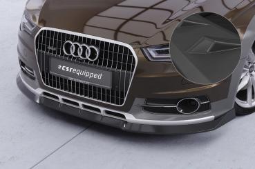 CSR Frontspoiler | Cup-Spoilerlippe mit ABE für Audi A6 C7 (Typ 4G) Allroad CSL809-L Lackierung erforderlich (unlackiert roh)