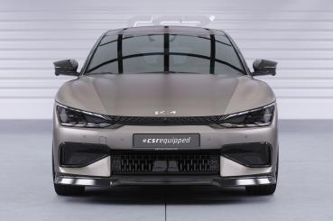 CSR Frontspoiler | Cup-Spoilerlippe mit ABE für Kia EV6 GT / GT-Line CSL814-S strukturiert schwarz matt (keine Lackierung erforderlich)