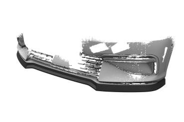 CSR Frontspoiler | Cup-Spoilerlippe mit ABE für Kia EV6 GT / GT-Line CSL814-S strukturiert schwarz matt (keine Lackierung erforderlich)