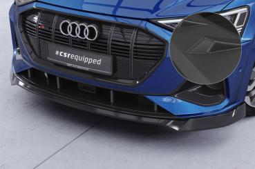 CSR Frontspoiler | Cup-Spoilerlippe mit ABE für Audi e-tron GE CSL817-L Lackierung erforderlich (unlackiert roh)