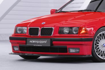 CSR Frontspoiler | Cup-Spoilerlippe mit ABE für BMW 3er E36 Compact CSL818-L Lackierung erforderlich (unlackiert roh)