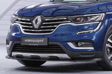 CSR Frontspoiler | Cup-Spoilerlippe mit ABE für Renault Koleos (2. Gen) CSL823-G Glossy schwarz Hochglanz (keine Lackierung erforderlich)