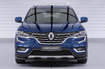 CSR Frontspoiler | Cup-Spoilerlippe mit ABE für Renault Koleos (2. Gen) CSL823-G Glossy schwarz Hochglanz (keine Lackierung erforderlich)