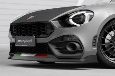 CSR Frontspoiler | Cup-Spoilerlippe mit ABE für Fiat Abarth 124 Spider CSL824-L Lackierung erforderlich (unlackiert roh)