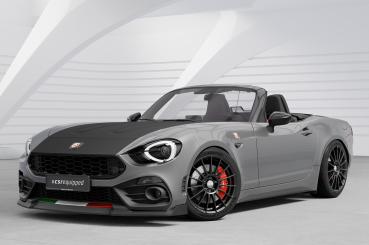 CSR Frontspoiler | Cup-Spoilerlippe mit ABE für Fiat Abarth 124 Spider CSL824-L Lackierung erforderlich (unlackiert roh)
