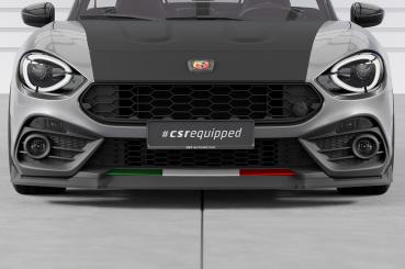 CSR Frontspoiler | Cup-Spoilerlippe mit ABE für Fiat Abarth 124 Spider CSL824-L Lackierung erforderlich (unlackiert roh)
