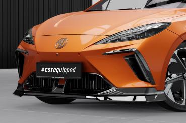 CSR Frontspoiler | Cup-Spoilerlippe mit ABE für MG Mulan / 4 CSL826-G Glossy schwarz Hochglanz (keine Lackierung erforderlich)