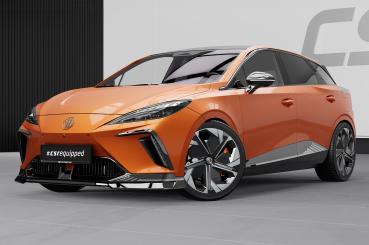 CSR Frontspoiler | Cup-Spoilerlippe mit ABE für MG Mulan / 4 CSL826-G Glossy schwarz Hochglanz (keine Lackierung erforderlich)