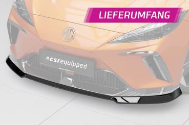 CSR Frontspoiler | Cup-Spoilerlippe mit ABE für MG Mulan / 4 CSL826-G Glossy schwarz Hochglanz (keine Lackierung erforderlich)