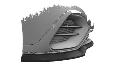 CSR Frontspoiler | Cup-Spoilerlippe mit ABE für Mercedes-Benz EQE V295 AMG / AMG-Line CSL828-G Glossy schwarz Hochglanz (keine Lackierung erforderlich)