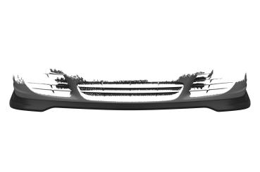 CSR Frontspoiler | Cup-Spoilerlippe mit ABE für Porsche 911/996 CSL831-G Glossy schwarz Hochglanz (keine Lackierung erforderlich)