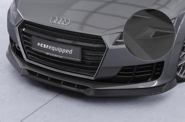 CSR Frontspoiler | Cup-Spoilerlippe mit ABE für Audi TT FV/8S CSL835-L Lackierung erforderlich (unlackiert roh)