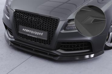 CSR Frontspoiler | Cup-Spoilerlippe mit ABE für Audi RS5 (8T) CSL837-L Lackierung erforderlich (unlackiert roh)